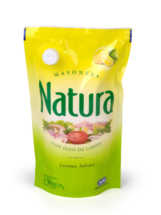 Mayonesa doypack 500 Cc. Natura