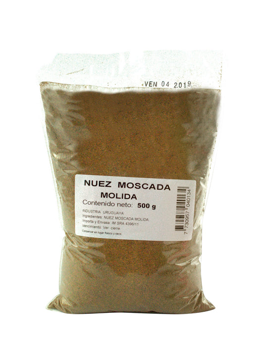 Nuez moscada molida 500 Grs.