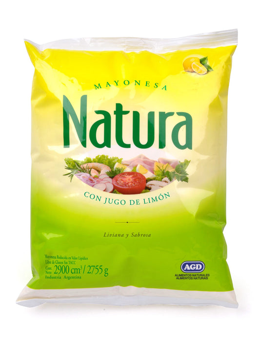 Mayonesa sachet 2.900 Lt. Natura