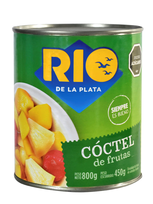 Cocktail de Frutas SIN GLUTEN 820 Grs. Rio de la Plata