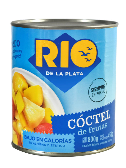 Cocktail de Frutas Bajas Calorias 800 Grs. Rio de la Plata