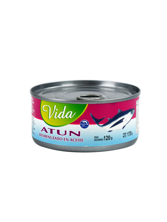 Atún desmenuzado en aceite 170 Grs. Vida