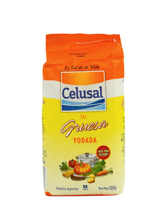 Sal Gruesa Yodada 500 Grs. Celusal