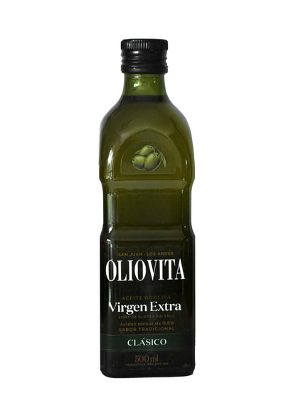 Aceite Oliva Extra Virgen Clásico 500 Ml. Oliovita