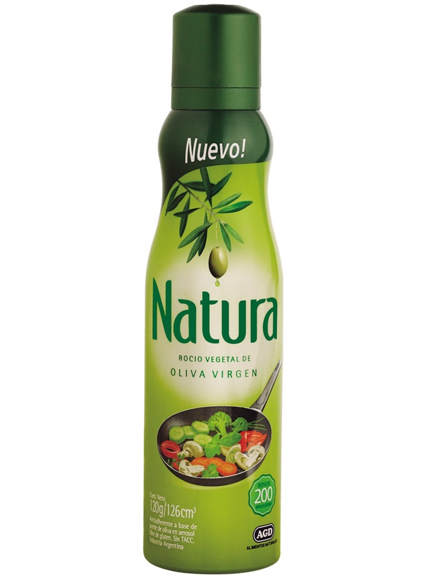 Aceite de oliva virgen roció vegetal 120 Grs. Natura