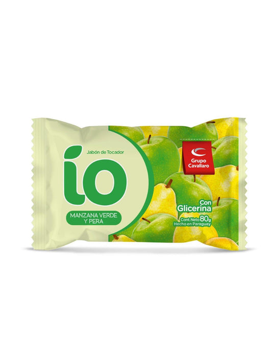 Jabón de tocador IO manzana y pera 80 Grs. Cavallaro