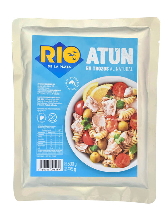 Atún al natural en trozos 500 Grs. Rio de la Plata