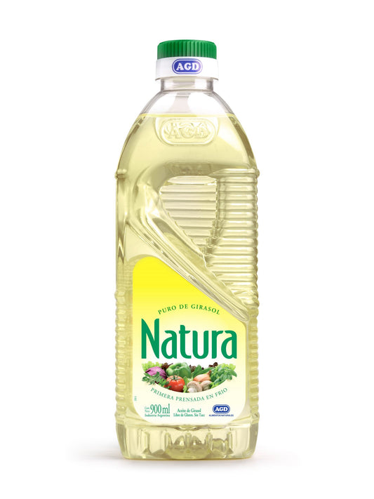 Aceite puro de girasol 900 Ml. Natura