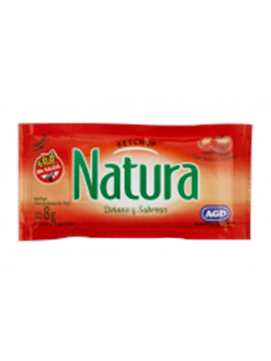 Salsa ketchup sachet 8 Cc. Natura