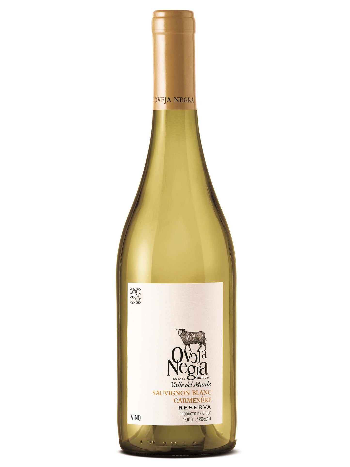 Vino Oveja Negra Reserva Sauvignon Blanc Carmenere 750 Ml.