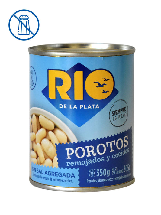 Porotos blancos sin sal agregada 300 Gs.