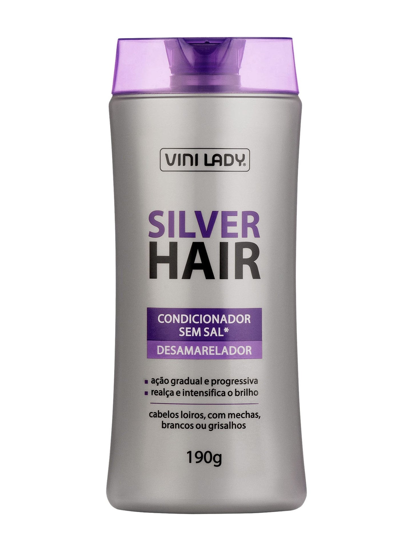 Acondicionador  Silver Hair 190 Grs. Vini Lady