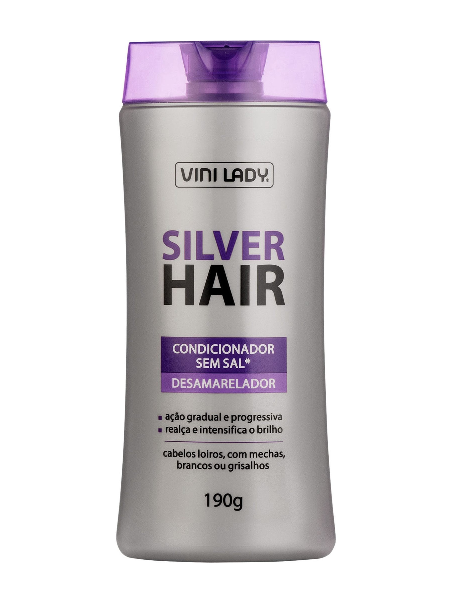 Shampoo Silver Hair 190 Grs. Vini Lady Soldo Hnos.