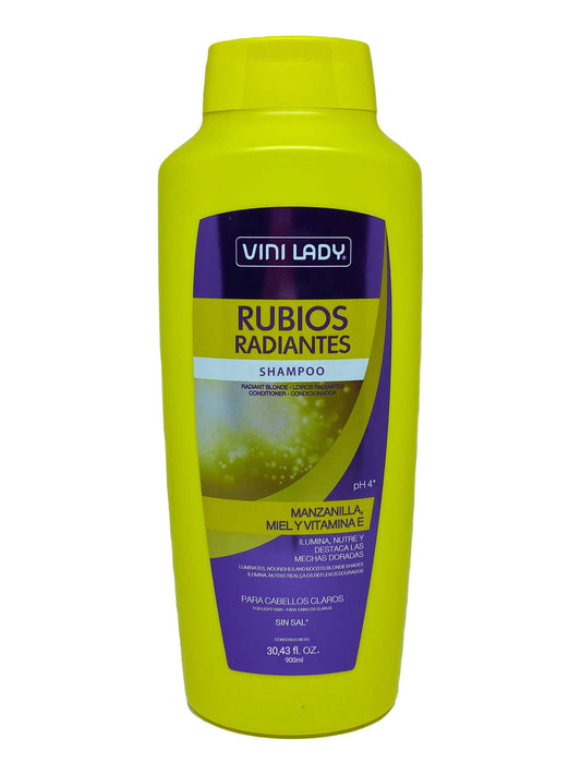 Shampoo Rubios 900 Ml. Vini Lady