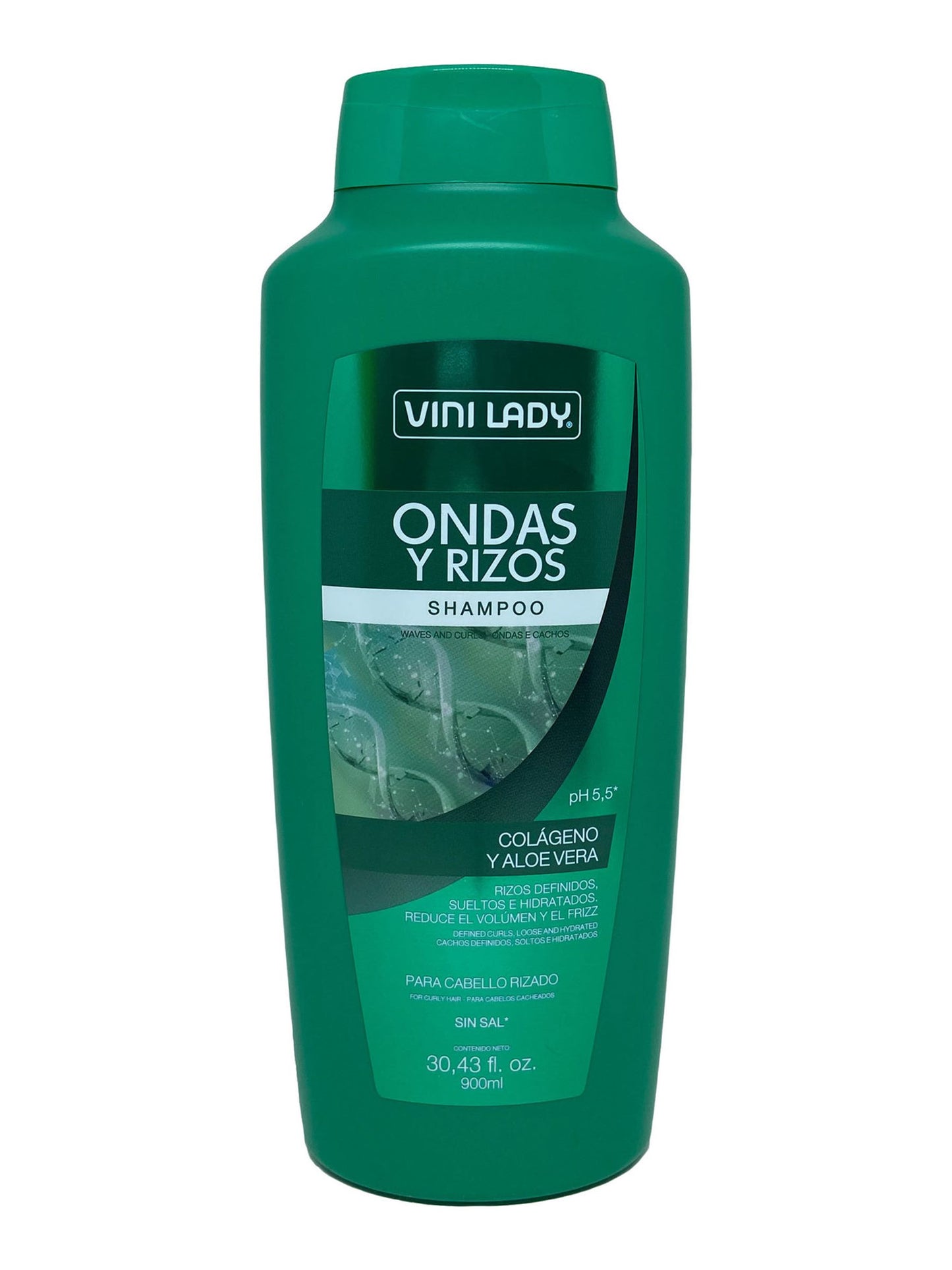 Shampoo Ondas 900 Ml. Vini Lady