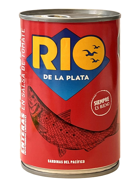 Sardina entera al tomate 425 Grs. Rio de la Plata