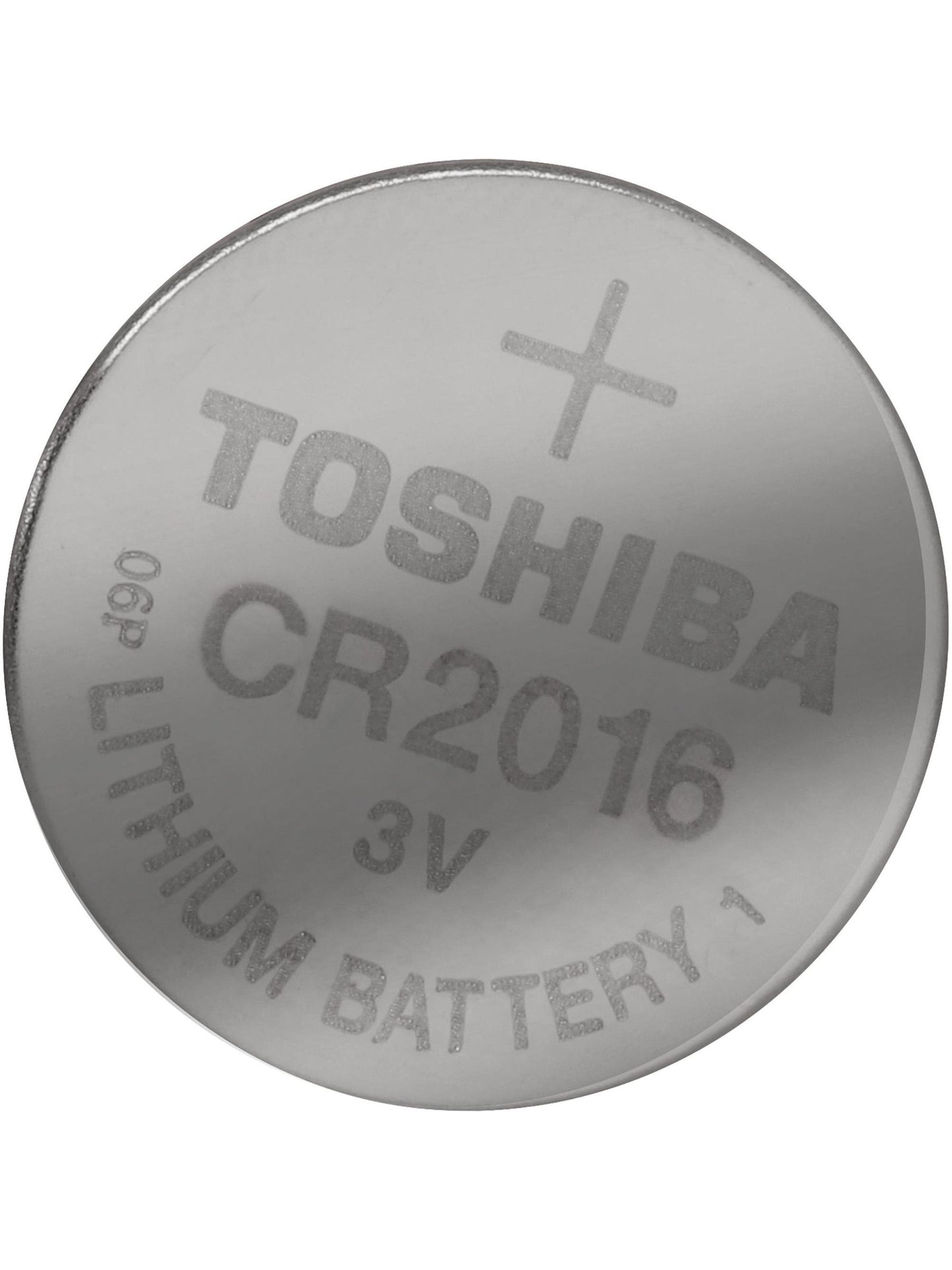Pila moneda litio 3V CR2016 x 5 unidades. Toshiba
