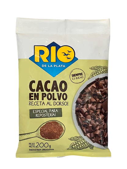 Cacao en polvo 200 Grs. Rio de la Plata