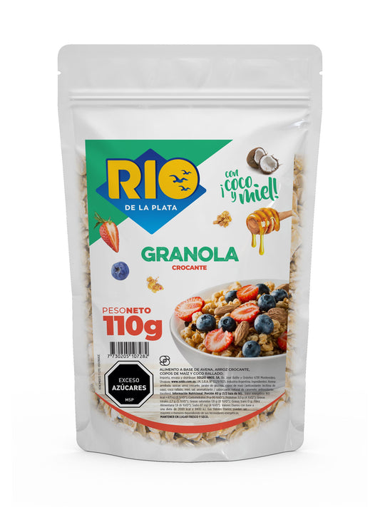 Granola crocante 110 Grs. Rio de la Plata