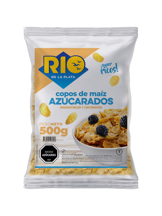Copos de maíz azucarados 500 Grs. Rio de la Plata