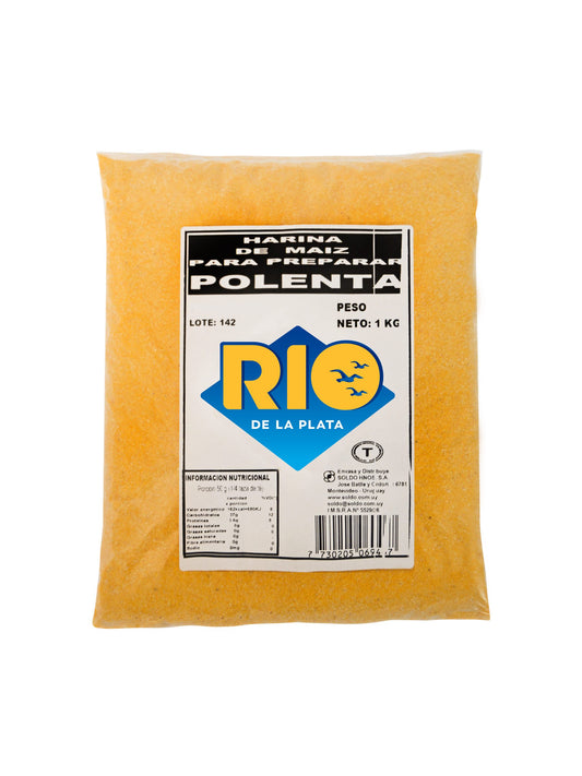 Polenta instantanea 1 Kg. Rio de la Plata
