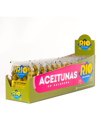 Aceitunas verdes en rodajas 200 Grs. Rio de la Plata